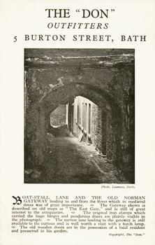 The Don 5 Burton Street Bath c.1930