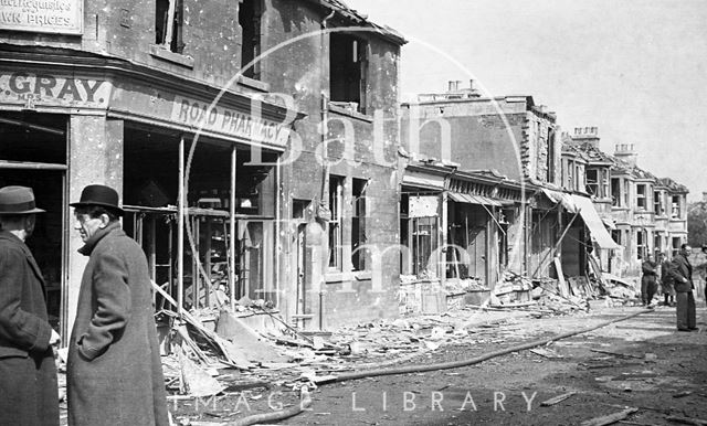 Hayes Place, Holloway, Bath 1942