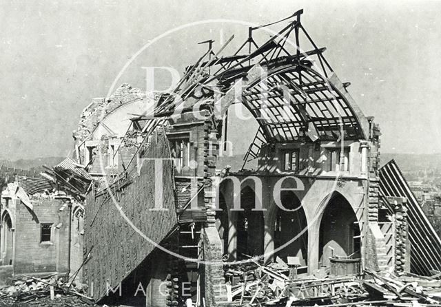 St. Bartholomew's Church, Oldfield Park, Bath 1942