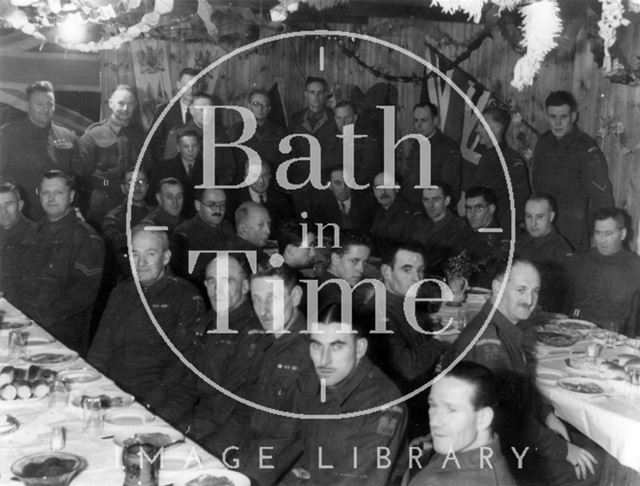 Bath Home Guard Dinner 1944