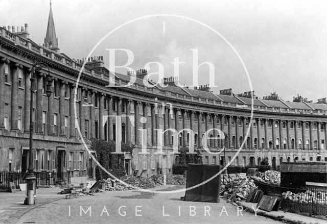 Royal Crescent, Bath 1942