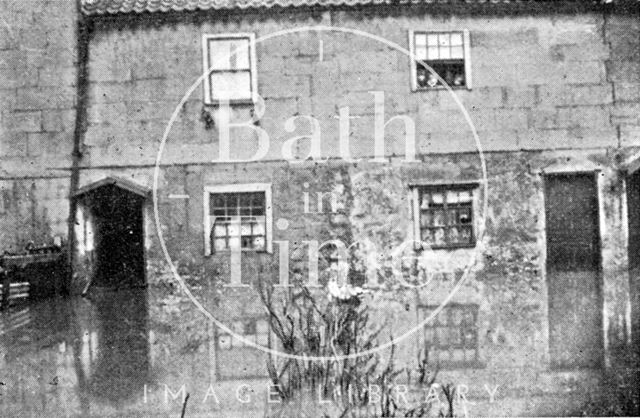 Unidentified houses in Dolemeads, Bath c.1900