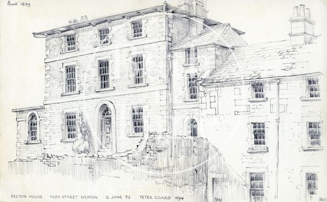 Belton House, High Street, Weston, Bath 1972