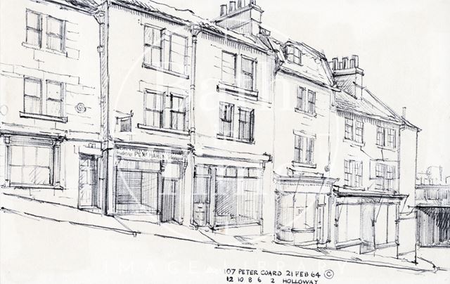 2 to 12, Holloway, Bath 1964