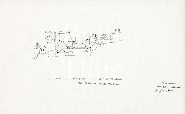 View of Holloway, Bath c.1967