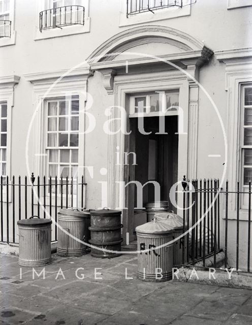 Doorway, 5, Beauford Square, Bath c.1965