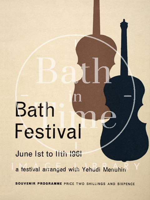 Bath Festival Souvenir programme 1961