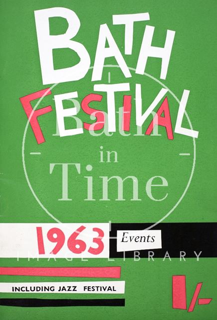 Bath Festival, including Jazz Festival programme 1963