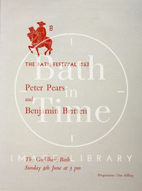 Bath Festival programme 1963