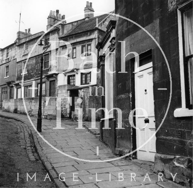 58 to 66, Holloway (previously Young Fox Cottage, Old Orchard and 1 to 4, Paradise Place), Bath 1964