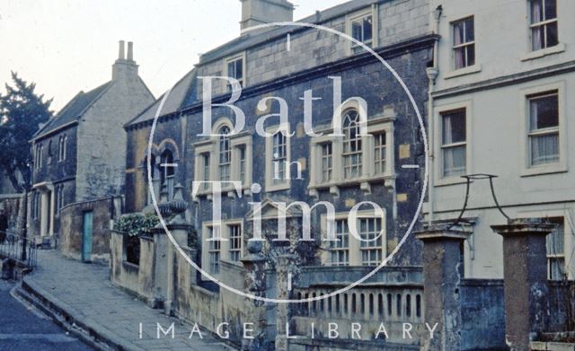 86 to 90, Holloway (previously 8 & 9, Paradise Row and Magdalen Cottage), Bath c.1975