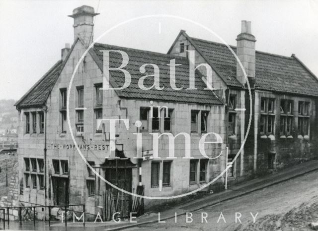 21, Holloway (previously 12, Bridge Place), Bath c.1965