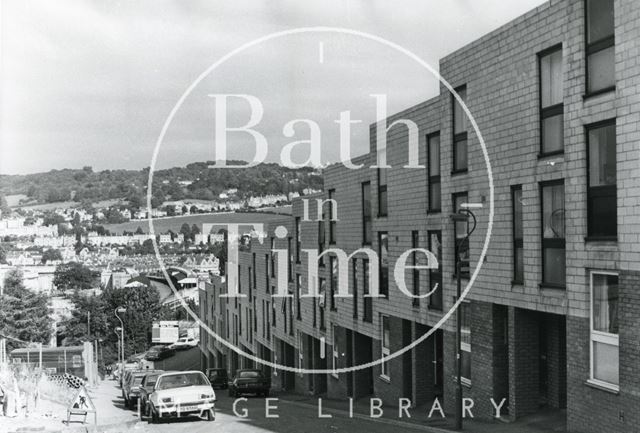 New houses, Holloway, Bath 1978