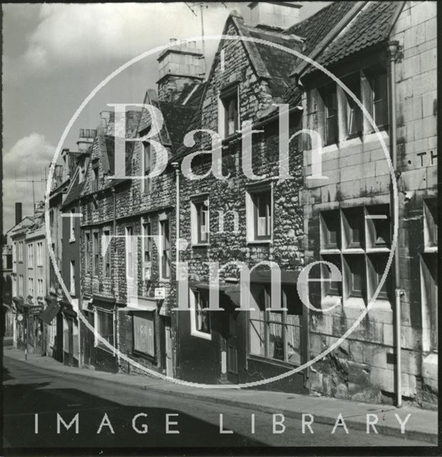 1 to 21, Holloway (previously 2 to 12, Bridge Place), Bath c.1963