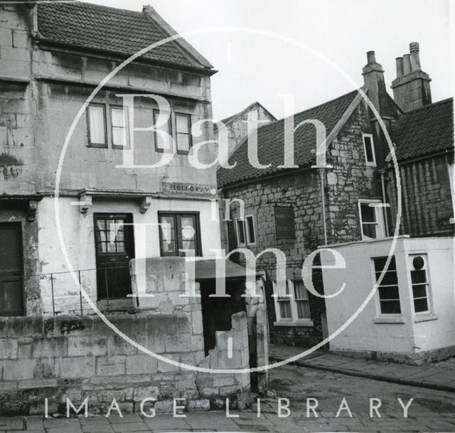 60, Holloway (previously 1, Paradise Place) and The Young Fox, Old Orchard, Holloway, Bath 1964