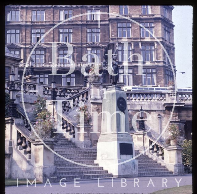 The Empire Hotel, viewed from Parade Gardens, Bath c.1975