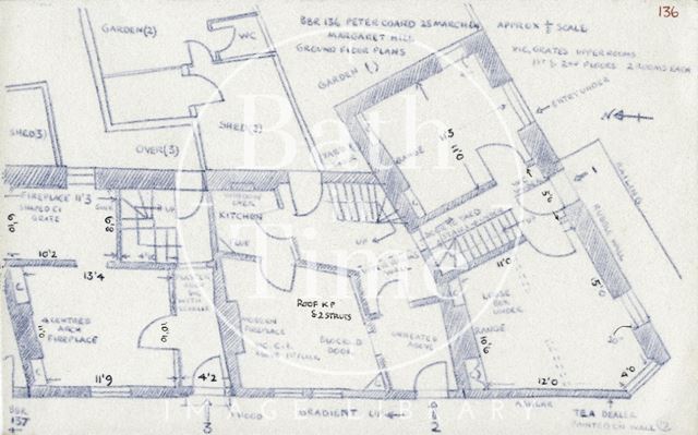 1 to 3, Margaret's Hill, Bath 1964