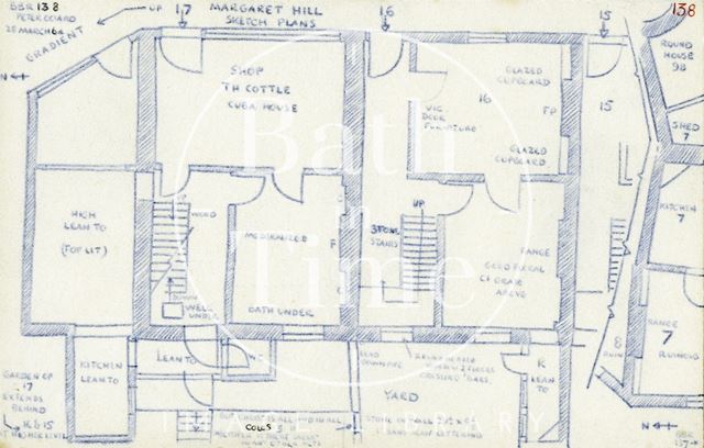 15 to 17, Margaret's Hill, Bath 1964