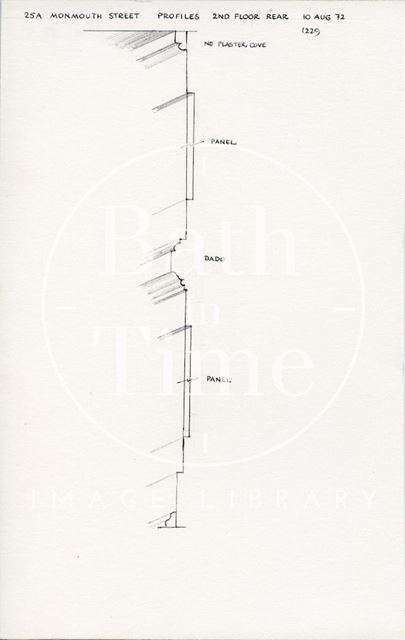 25a, Monmouth Street, Bath 1972