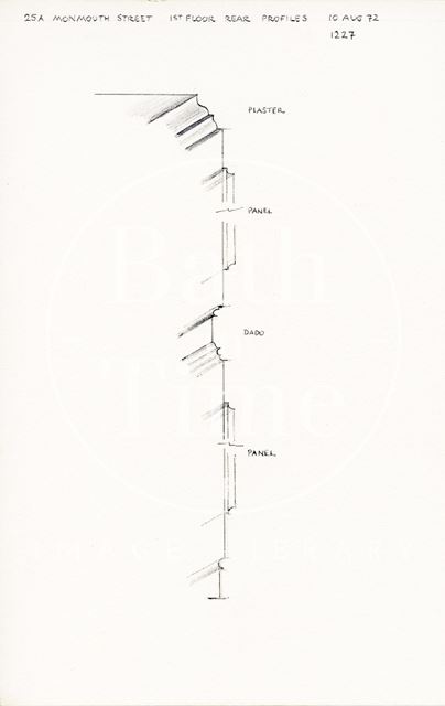 25a, Monmouth Street, Bath 1972