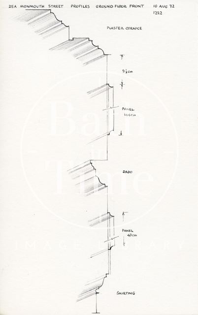 25a, Monmouth Street, Bath 1972