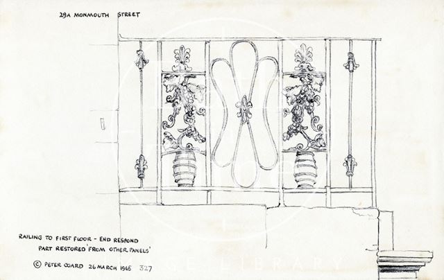 29a, Monmouth Street, Bath 1965
