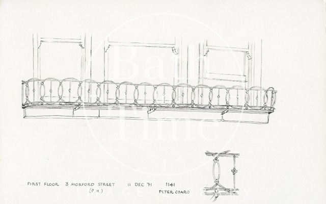 3, Morford Street, Bath 1971