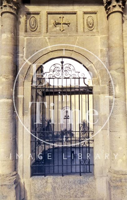 View of the Cross Bath, Bath c.1995