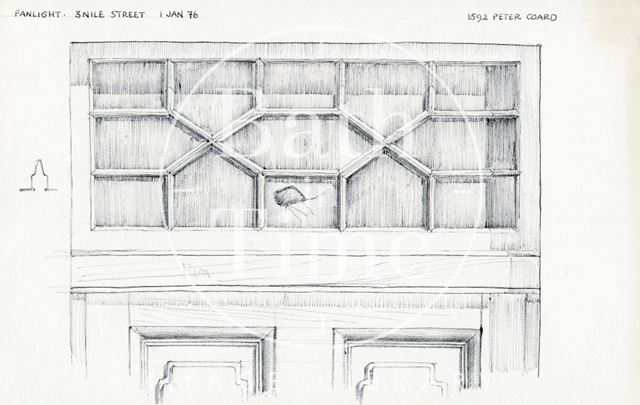 Fanlight, 3, Nile Street, Bath 1976