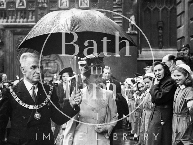 Princess Margaret at Bath 1948