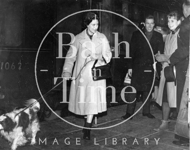 Princess Margaret and Lord Snowdon at Bath 1963