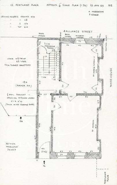 12, Portland Place, Bath 1969