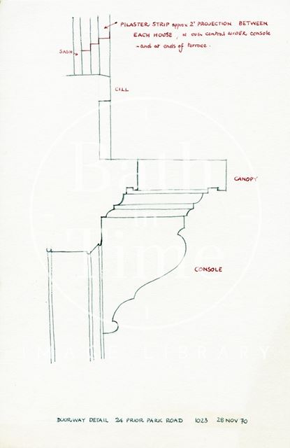 24, Prior Park Road, Bath 1970