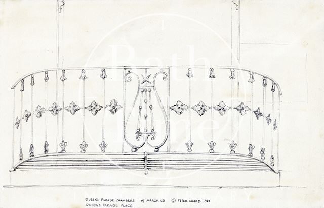 Queen's Parade Chambers, Queen's Parade Place, Bath 1965
