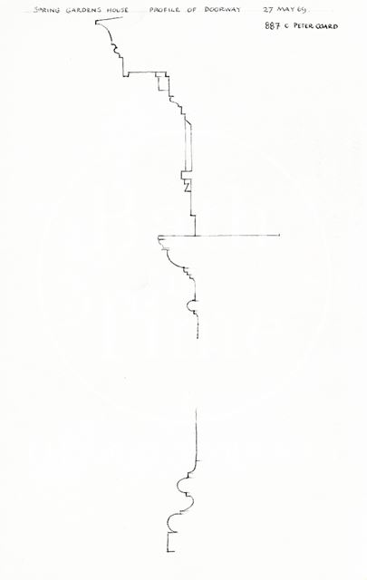 Spring Gardens House, Spring Gardens Road, Bath 1969