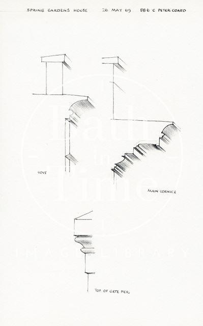 Spring Gardens House, Spring Gardens Road, Bath 1969