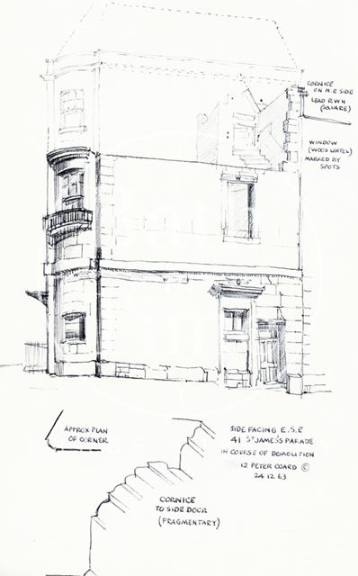 41, St. James's Parade, Bath 1963