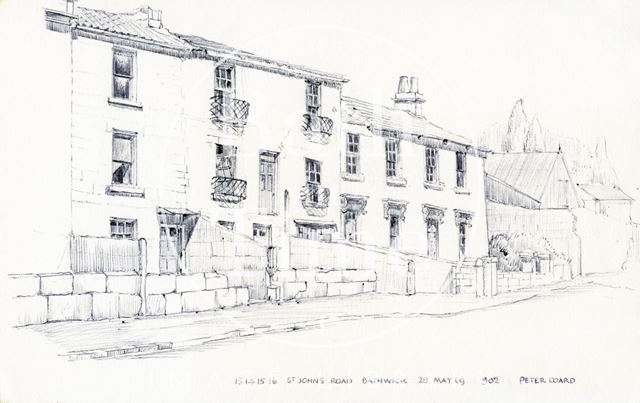 13 to 16, St. John's Road, Bathwick, Bath 1969