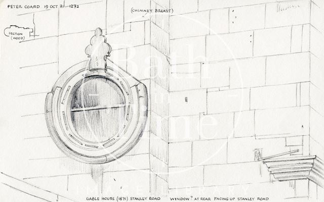 Gable house, 5, Stanley Road, Bath 1971