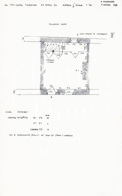34, The Close, Twerton, Bath 1969