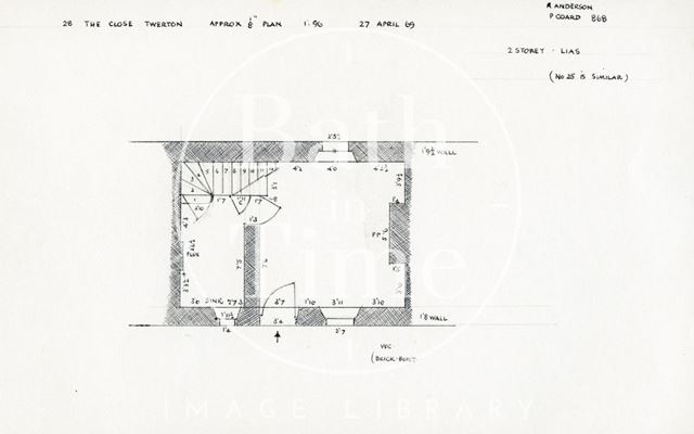 28, The Close, Twerton, Bath 1969