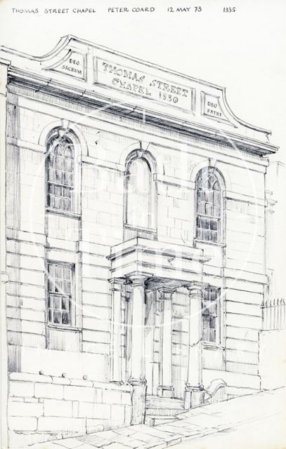 Thomas Street Chapel, Bath 1973