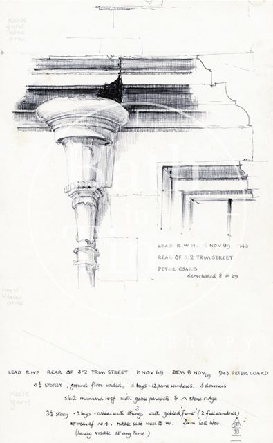 2 & 3, Trim Street, Bath 1969