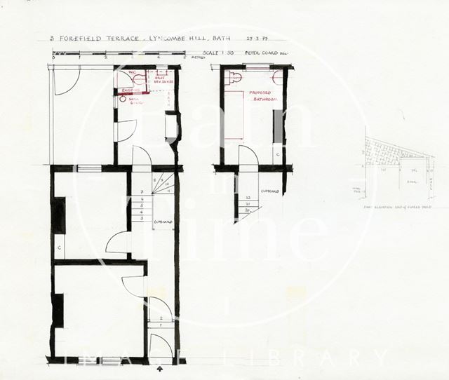 3, Forefield Terrace, Prior Park Road, Lyncombe Hill, Bath 1977