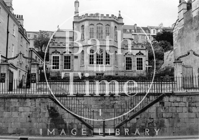 The newly restored Countess of Huntingdon's Chapel, Bath 1985