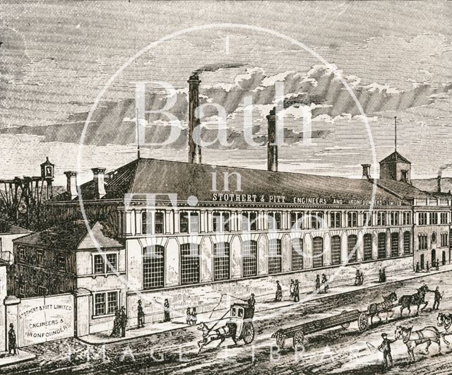 The Newark Works, Lower Bristol Road, Bath c.1870