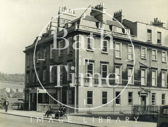 Corner of North Parade and Duke Street, Bath c.1938