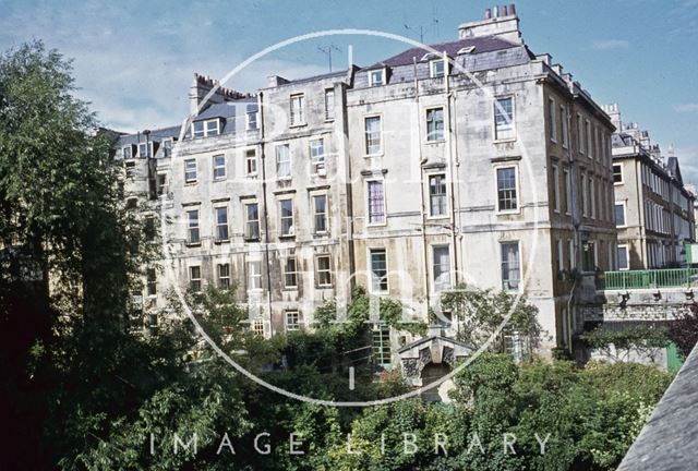 North Parade, Bath from Bridge 1971