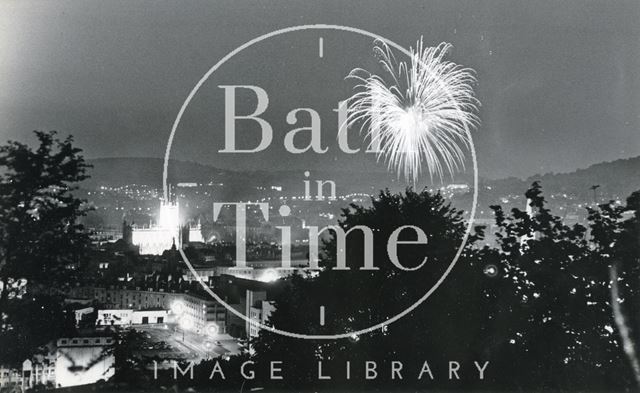 Fireworks at the Recreation Ground, Bath 1981