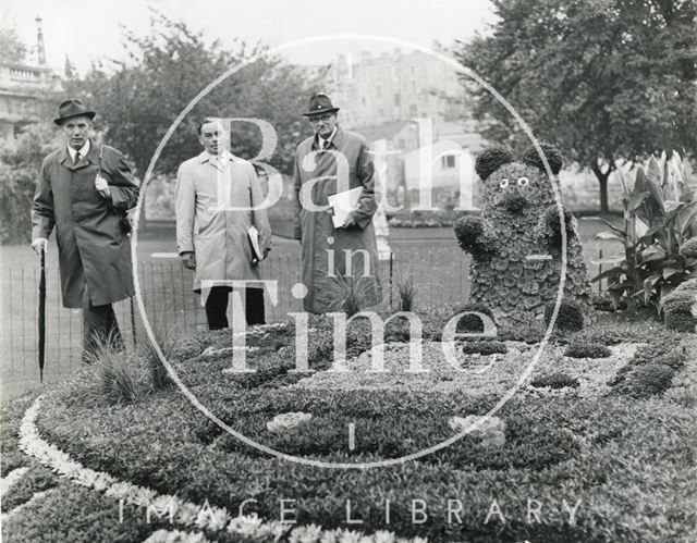 Parade Gardens display, Bath in Bloom 1969